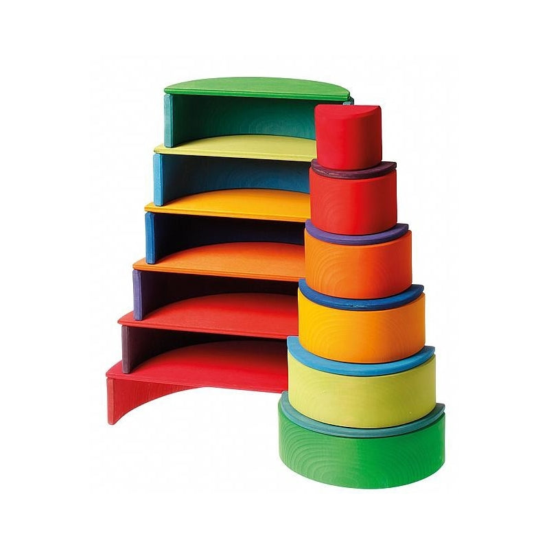 Grimm's | Semi Circles | Large | Rainbow