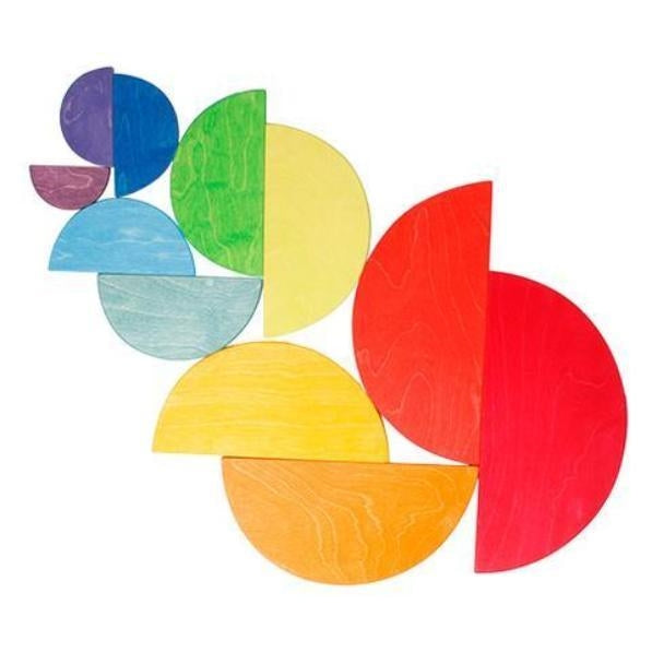 Grimm's | Semi Circles | Large | Rainbow