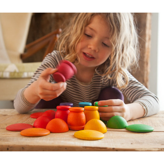 Grapat | 12 Mates | Wooden Toys Cups