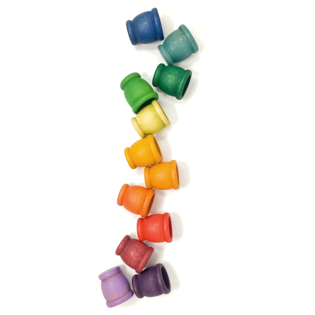 Grapat | 12 Mates | Wooden Toys Cups