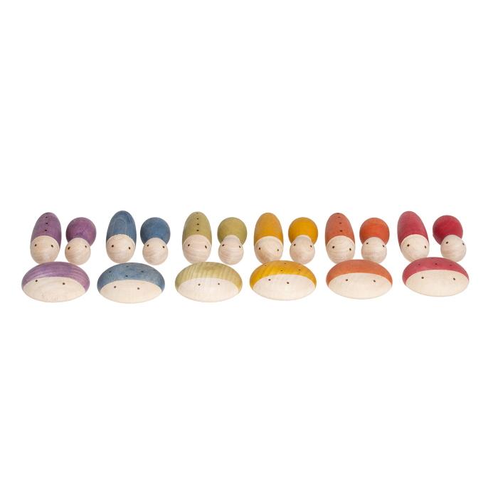 Joguines Grapat | Wooden Toys | 18 Bugs Insects