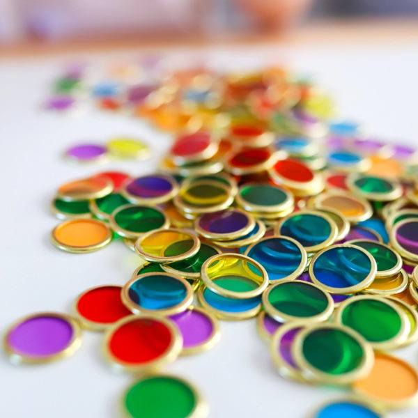 Learn & Grow | Metal-Rimmed Counting Chips