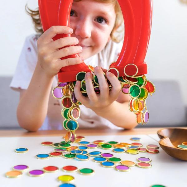 Learn & Grow | Metal-Rimmed Counting Chips
