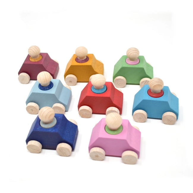 Lubulona | 8 Cars with 8 Figures
