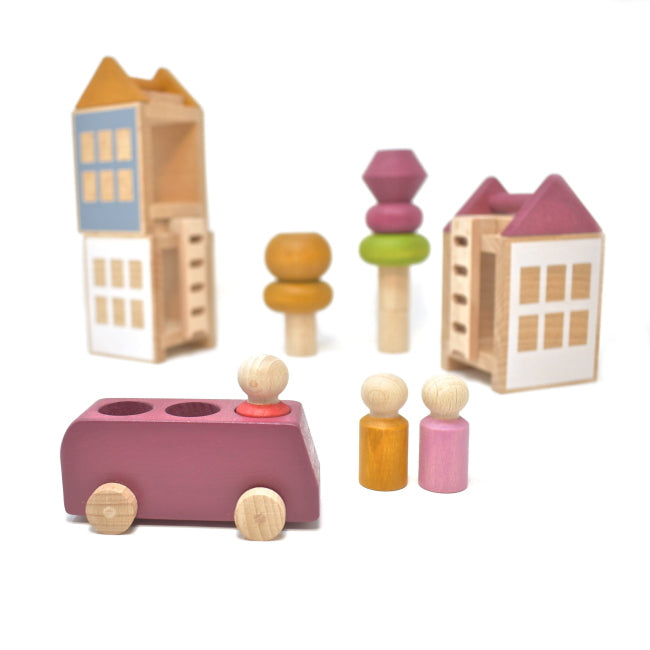 Lubulona | Bus Plum shown with Autumnvale