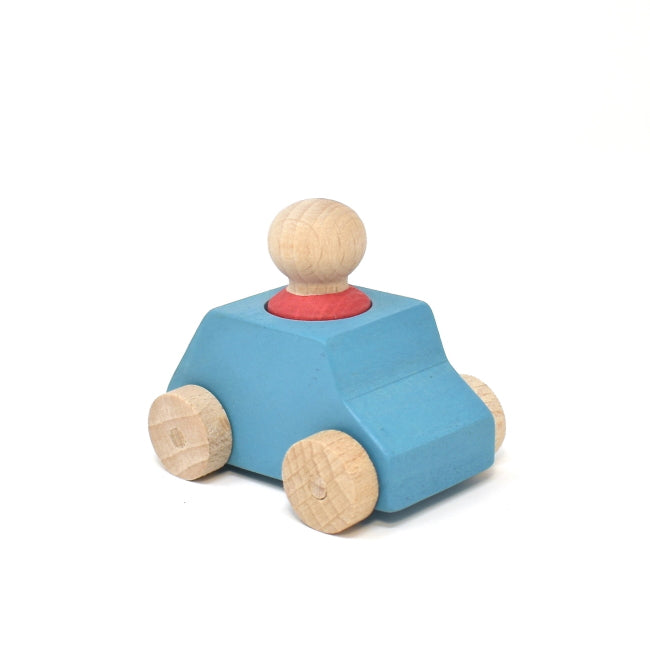 Lubulona | Car in Blue with Red Figure