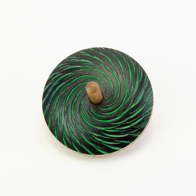 Mader | Black Diva Spinning Top Green