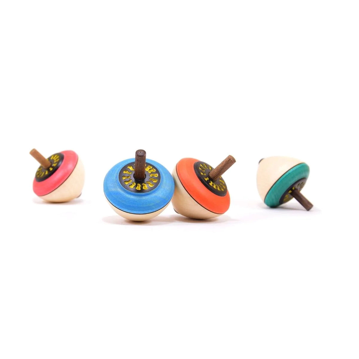 Mader | Flower Egg Spinning Top at Milk Tooth