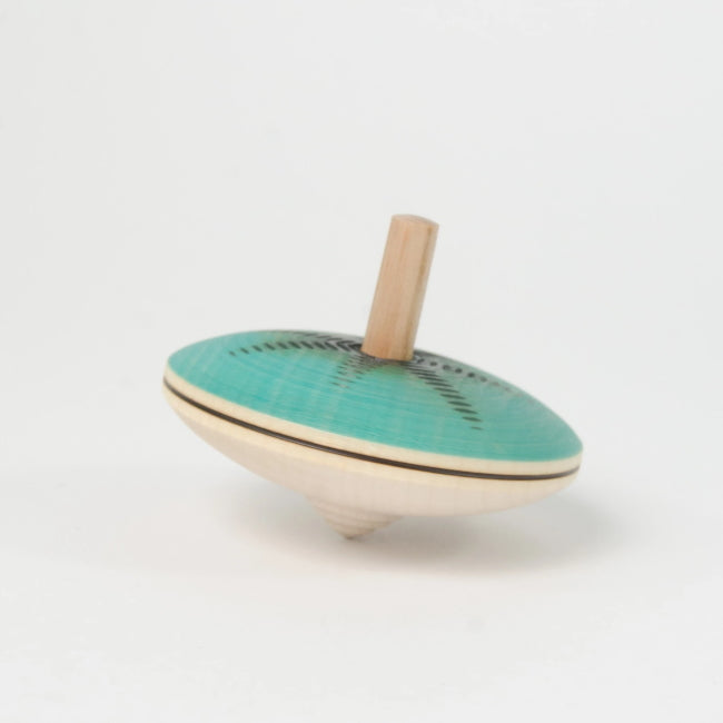 Mader | Frutti Di Mare Spinning Top Green in action spinning