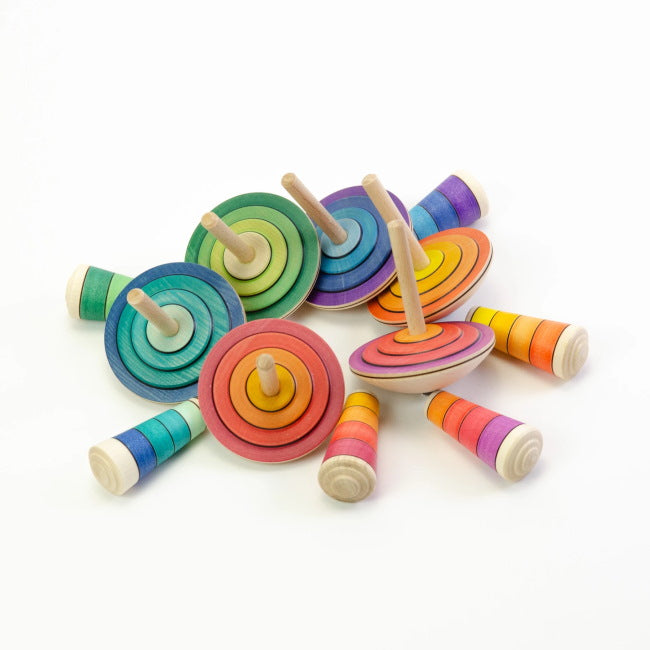 Mader | My First Spinning Top with Starter | Blue at Milk Tooth