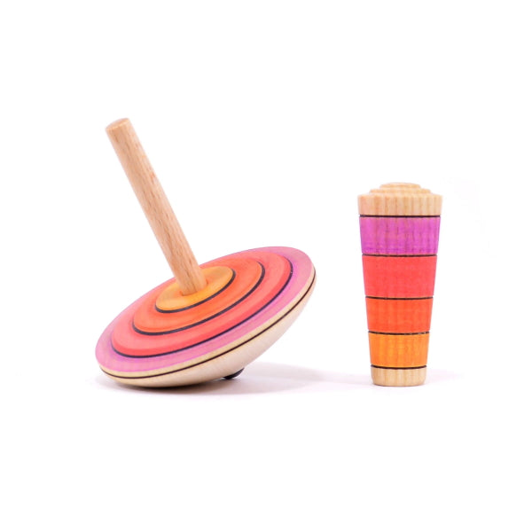 Mader | My First Spinning Top with Starter | Raspberry