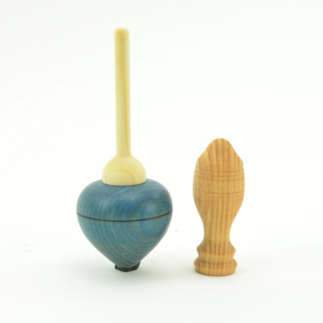 Mader | Pull Off Spinning Top Blue