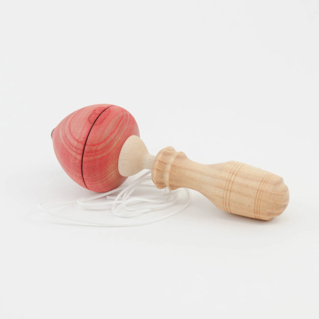 Mader | Pull Off Spinning Top Red