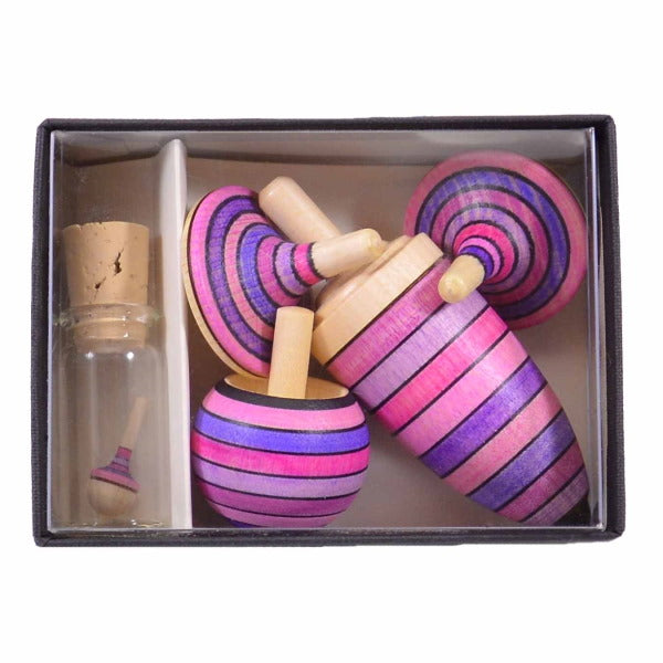Mader Spinning Top Learning Set Lavender Pink at Milk Tooth