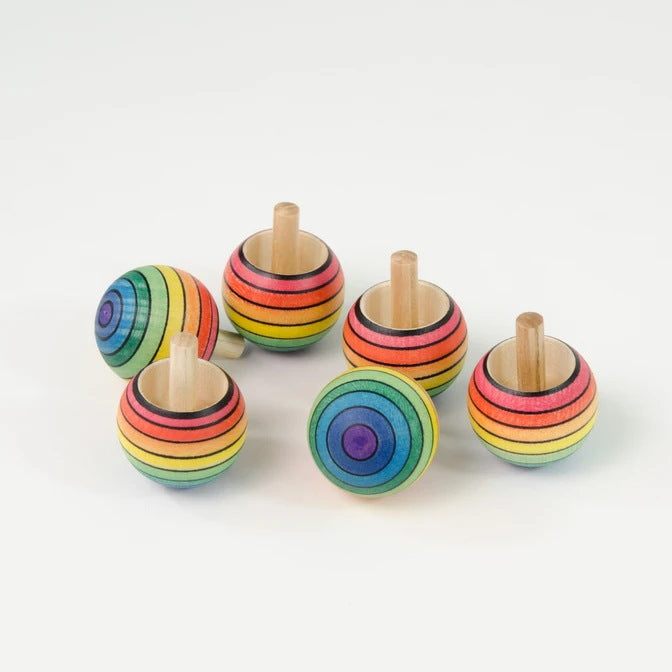 Mader | Spinning Turn Top Rainbow | Purple to Red