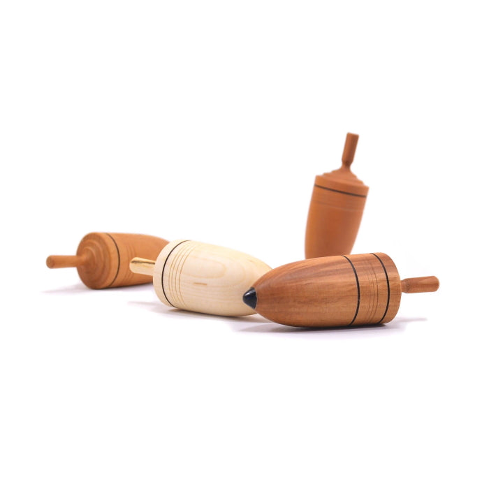 Mader | Thunderbolt Spinning Top Natural at Milk Tooth