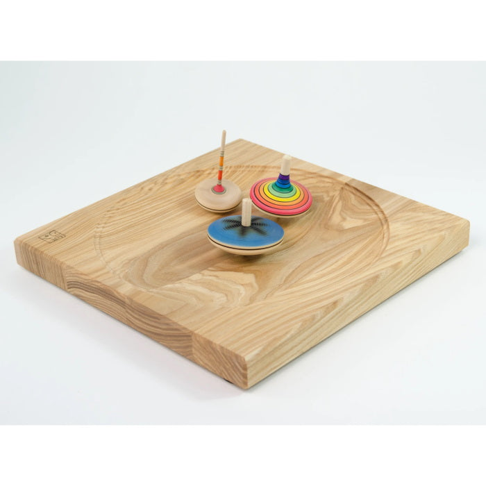 Mader | Wooden Plate for Spinning Tops | 25cm Ash