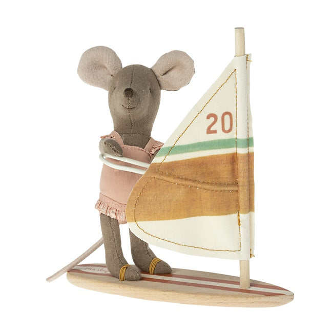 Maileg | Beach Mice Surfer Little Sister at Milk Tooth