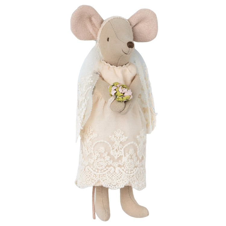 Maileg Wedding Mice in Box Bride at Milk Tooth Australia