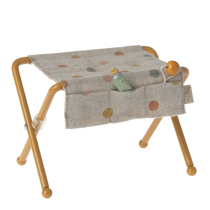 Maileg | Nursery Table for Mouse Ochre at Milk Tooth