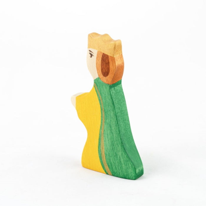 Mikheev | People | Queen in Green & Yellow people figurine toy