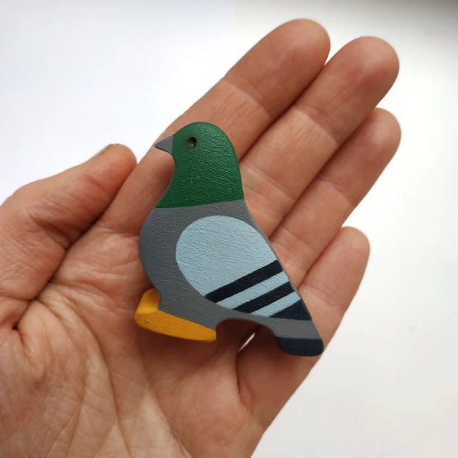 Mikheev | Bird | Pigeon wooden toy at Milk Tooth