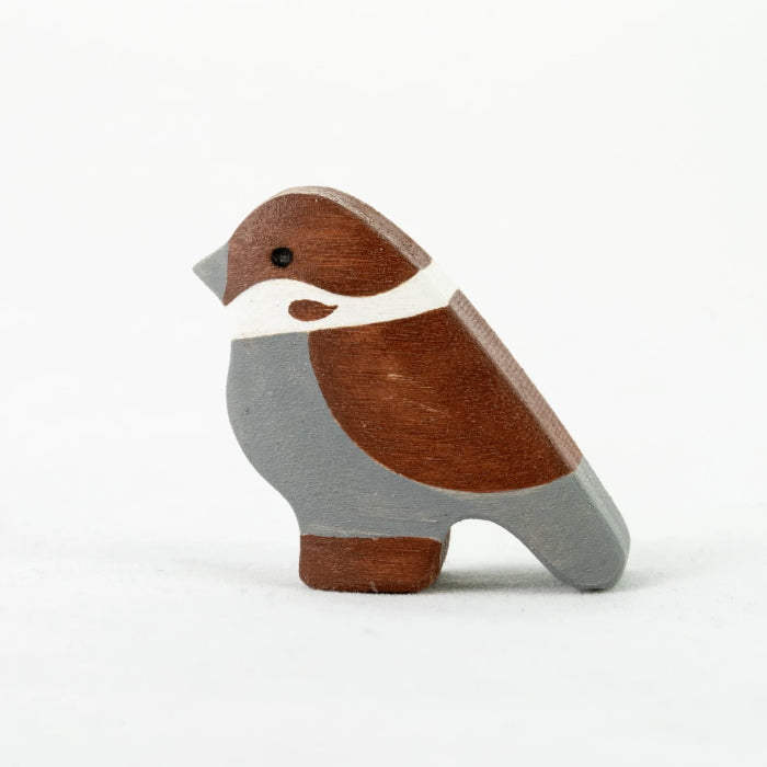 Mikheev | Bird | Sparrow wooden toy at Milk Tooth