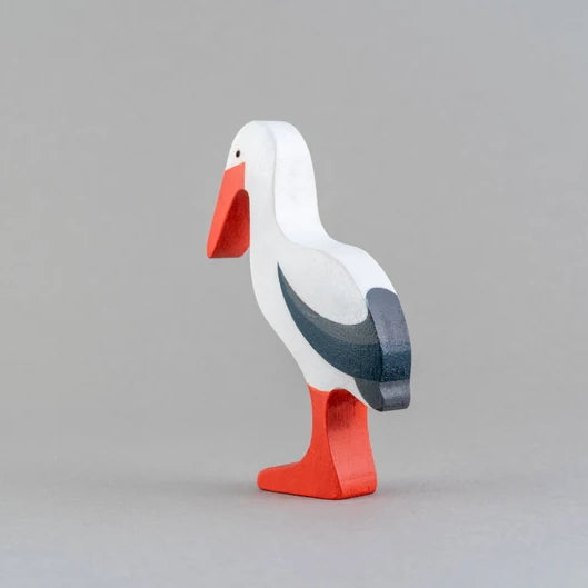 Mikheev | Bird | Stork wooden toy at Milk Tooth