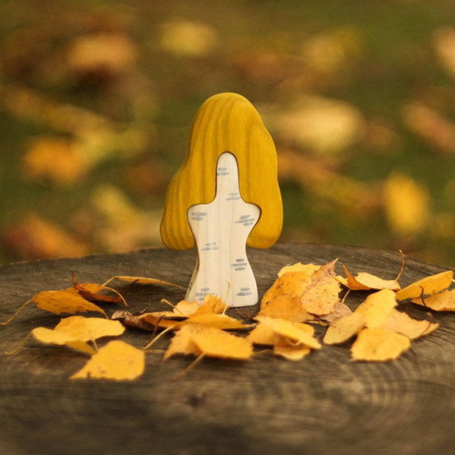 Mikheev | Tree | Autumn Birch wooden toy at Milk Tooth