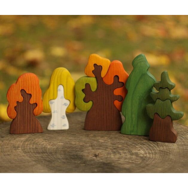 Mikheev | Tree | Fir in 4 Pieces wooden toy at Milk Tooth
