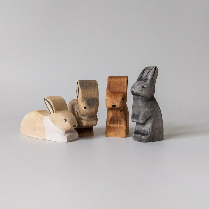 NOM Handcrafted | Bunny Standing at Milk Tooth