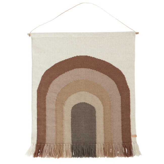 OYOY | Follow The Rainbow | Wall Rug | Choko