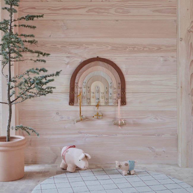OYOY | Rainbow Christmas Advent Calendar PRE-ORDER at Milk Tooth