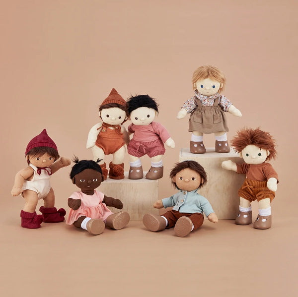 Olli Ella clothing for Dinkum Dolls dresses cardigans rompers bonnets shoes