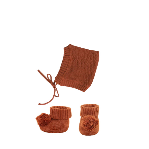 Olli Ella | Dinkum Doll Knit Set | Umber at Milk Tooth