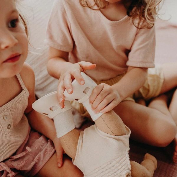 Olli Ella | Dinkum Doll Shoes | Cream on Sprout