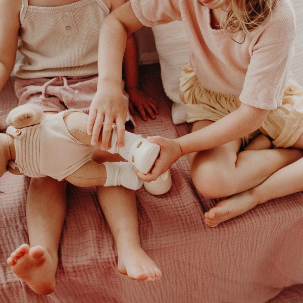Olli Ella | Dinkum Doll Shoes | Cream