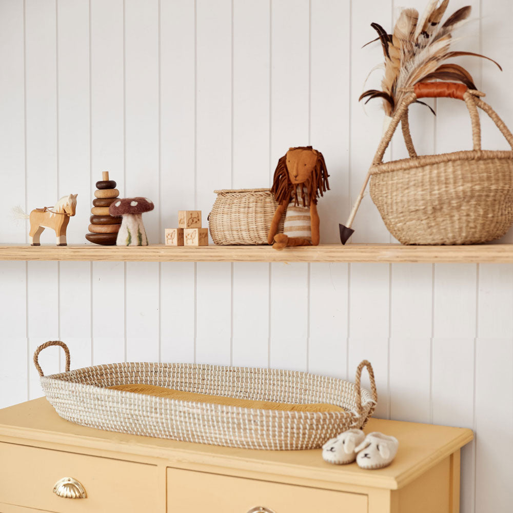 Olli Ella | Luxe Organic Cotton Liner | Mustard