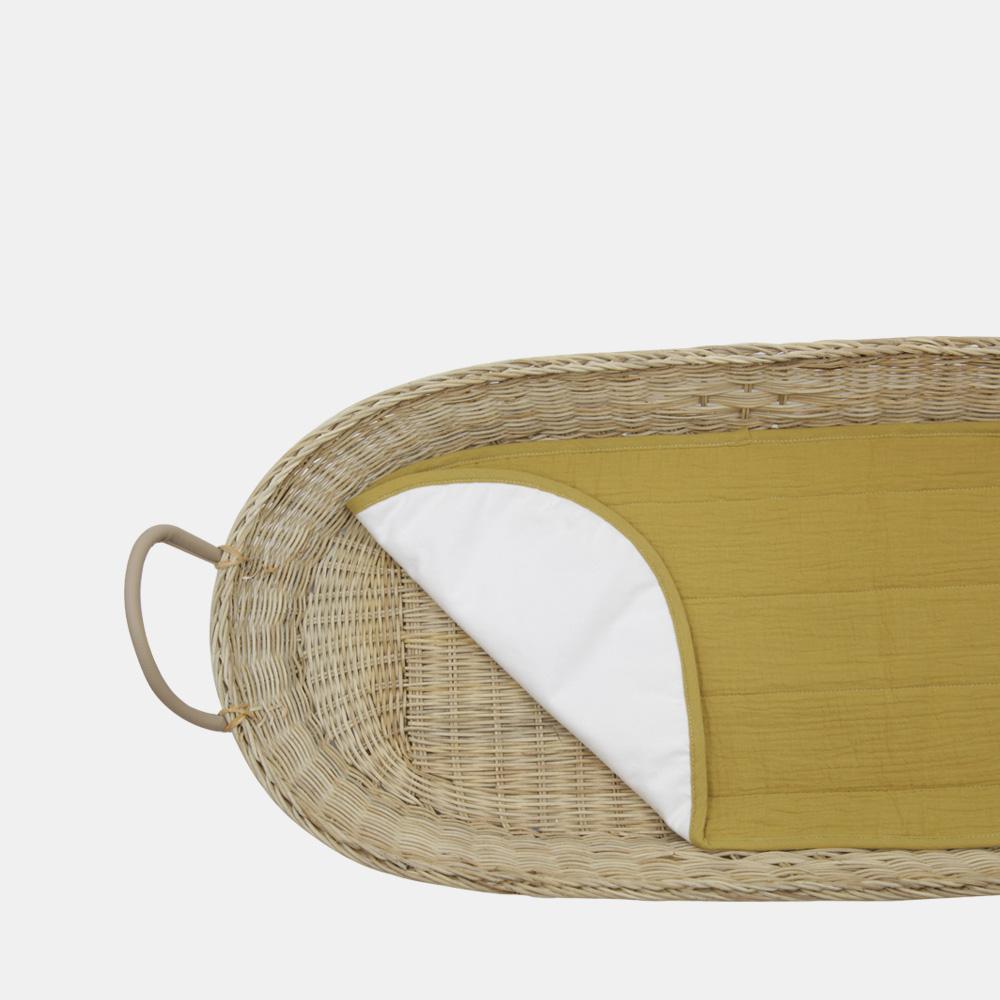 Olli Ella | Luxe Organic Cotton Liner | Mustard