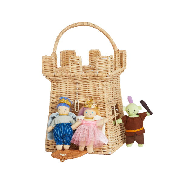 Olli Ella | Rattan Castle Bag PRE-ORDER at Milk Tooth
