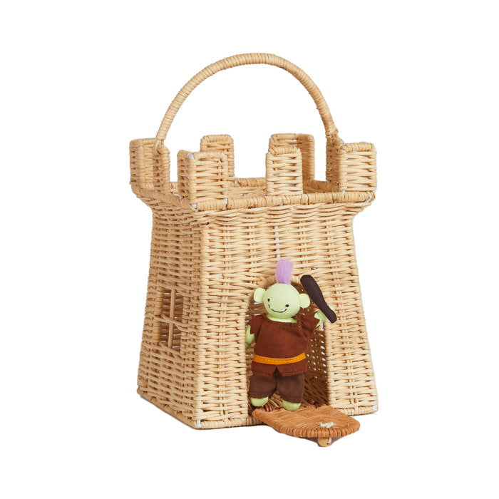 Olli Ella | Rattan Castle Bag PRE-ORDER at Milk Tooth