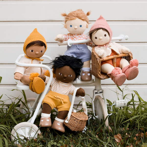 Olli Ella | Dinkum Doll Knit Set | Bloom Honey at Milk Tooth