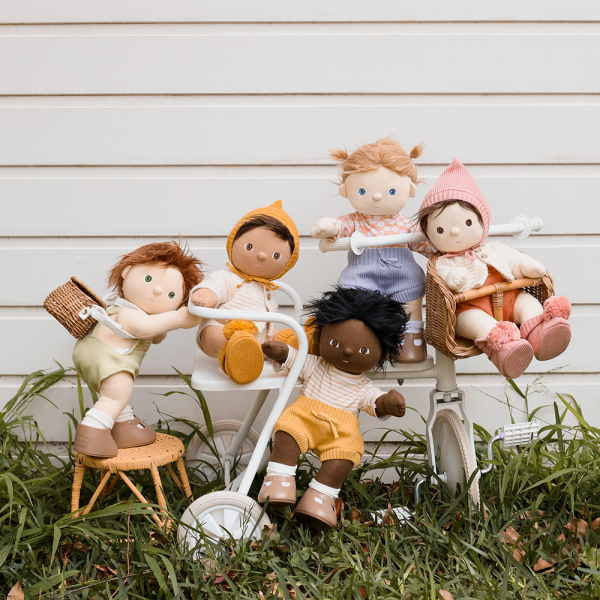 Olli Ella | Dinkum Doll Knit Set | Bloom Honey at Milk Tooth