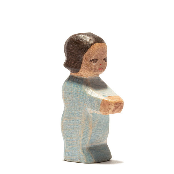 Ostheimer | Wooden Toy | People | Toddler II Dark Skin