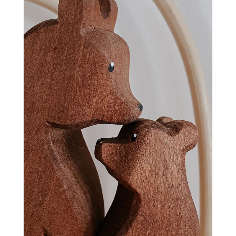 Ostheimer | Wooden Toy | Bear Small Standing close up
