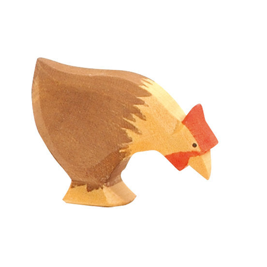 Ostheimer | Wooden Toy | Hen Brown Picking 13123