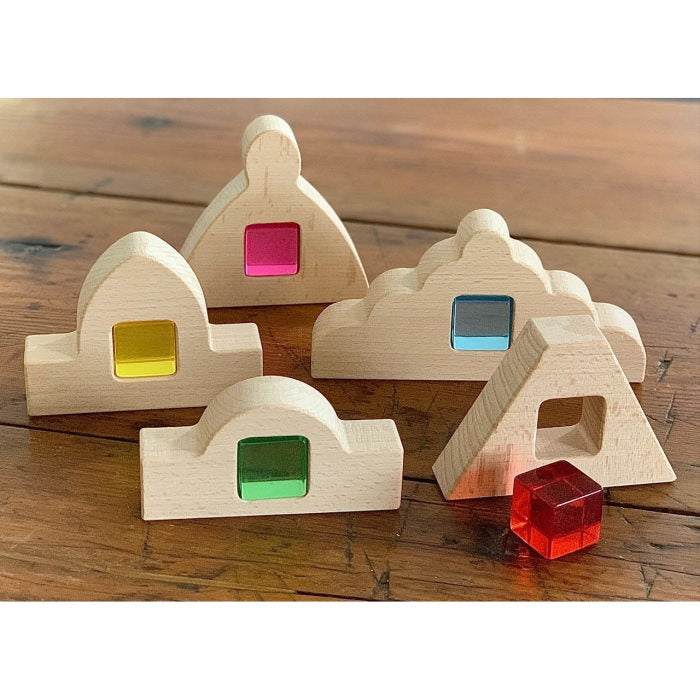 Papoose | Dutch Roof Toppers 5 Pieces with Tray