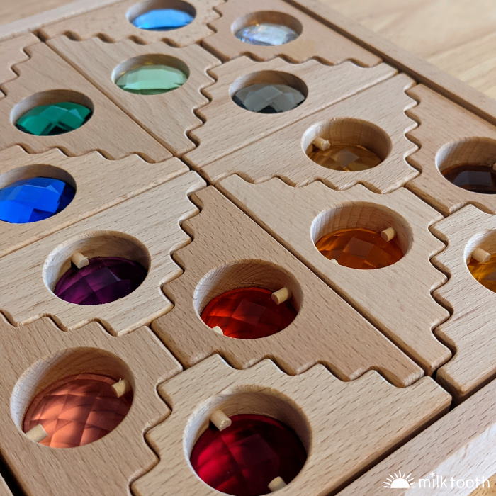 Papoose | Dutch Step Gables | 8 Cool Blocks & 8 Warm Windows in Tray