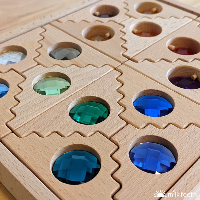 Papoose | Dutch Step Gables | 8 Cool Blocks & 8 Warm Windows in Tray