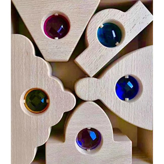 Papoose | Dutch Windows Wooden Blocks at Milk Tooth